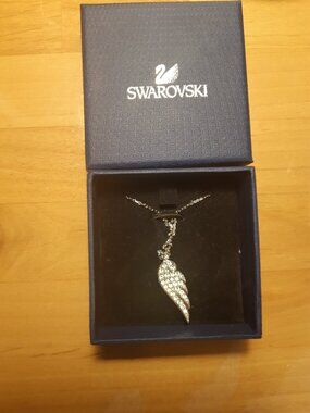 Swarovski Angle Wing Crystal Necklace